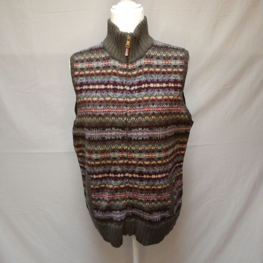 Lauren Jeans Co. 100% Wool Sweater Vest
